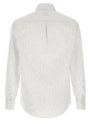 Brunello Cucinelli Blue Cotton Blouse