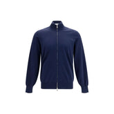 Brunello Cucinelli Blue Cotton Cardigan - IT50 | L