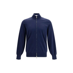 Brunello Cucinelli Blue Cotton Cardigan - IT50 | L