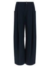 Brunello Cucinelli Blue Cotton Casual Pants