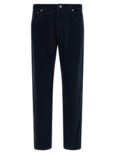 Brunello Cucinelli Blue Cotton Casual Pants