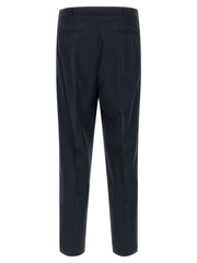 Brunello Cucinelli Blue Cotton Chino Pants