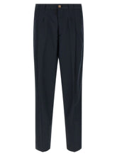 Brunello Cucinelli Blue Cotton Chino Pants