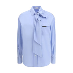 Brunello Cucinelli Blue Cotton Dress Shirt - L