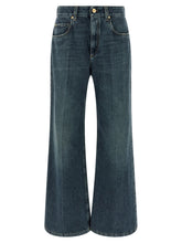 Brunello Cucinelli Blue Cotton Flared Jeans