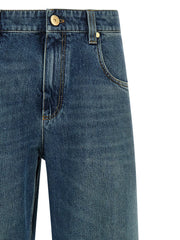 Brunello Cucinelli Blue Cotton Jeans Denim
