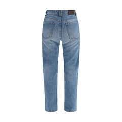 Brunello Cucinelli Blue Cotton Jeans Denim