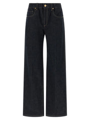 Brunello Cucinelli Blue Cotton Jeans Denim