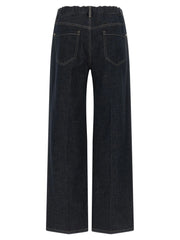 Brunello Cucinelli Blue Cotton Jeans Denim