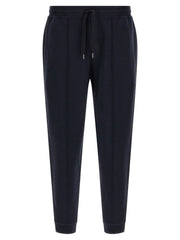 Brunello Cucinelli Blue Cotton Joggers (Workout Pants)