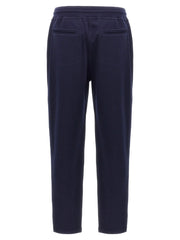 Brunello Cucinelli Blue Cotton Joggers (Workout Pants)