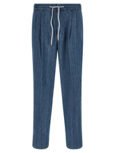Brunello Cucinelli Blue Cotton Relaxed Fit Jeans - IT52 | XL
