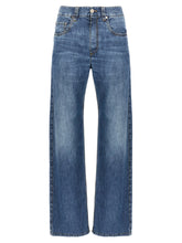 Brunello Cucinelli Blue Cotton Straight-Leg Jeans