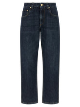 Brunello Cucinelli Blue Cotton Straight-Leg Jeans