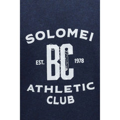 Brunello Cucinelli Blue Cotton Sweatshirt