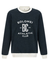 Brunello Cucinelli Blue Cotton Sweatshirt