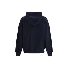 Brunello Cucinelli Blue Cotton Sweatshirt