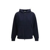 Brunello Cucinelli Blue Cotton Sweatshirt
