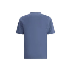Brunello Cucinelli Blue Cotton T-Shirt