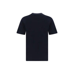 Brunello Cucinelli Blue Cotton T-Shirt - T-Shirts