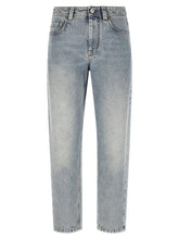 Brunello Cucinelli Blue Cotton Tapered Jeans