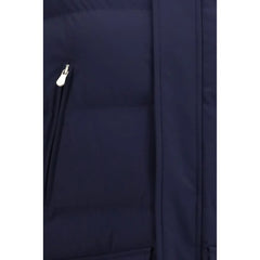 Brunello Cucinelli Blue Goose Down Full-Length Jacket