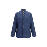 Brunello Cucinelli Blue Linen Blouse - M