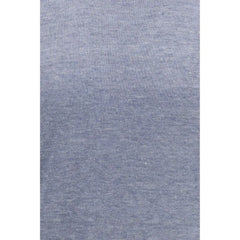 Brunello Cucinelli Blue Linen T-Shirt - IT48 | M