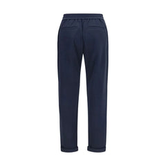 Brunello Cucinelli Blue Polyamide Casual Pants