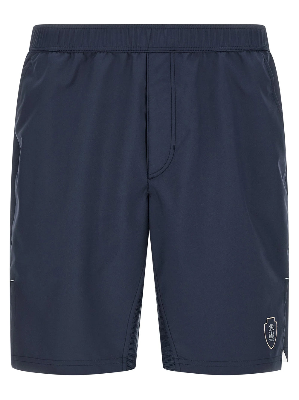 Brunello Cucinelli Blue Polyester Bermuda Shorts