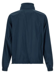 Brunello Cucinelli Blue Polyester Full-Length Jacket