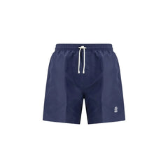 Brunello Cucinelli Blue Polyester Swim Shorts