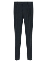 Brunello Cucinelli Blue Silk Two-Piece Suit