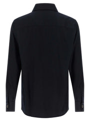 Brunello Cucinelli Blue Virgin Wool Blouse