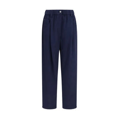 Brunello Cucinelli Blue Wool Oves Aries Pants - IT44 | L