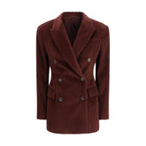 Brunello Cucinelli Bordeaux Cotton Coat - IT44 | L