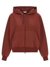 Brunello Cucinelli Bordeaux Cotton Sweatshirt