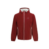 Brunello Cucinelli Bordeaux Polyamide Shell Jacket - S