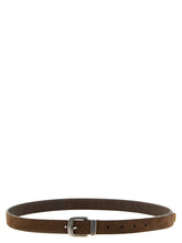 Brunello Cucinelli Brown Bull Skin Belt