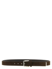 Brunello Cucinelli Brown Bull Skin Regular Belt - 110 cm / 44 Inches