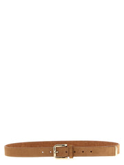 Brunello Cucinelli Brown Bull Skin Regular Belt - 95 cm / 38 Inches