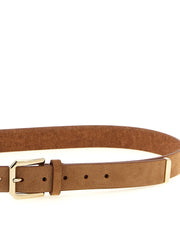 Brunello Cucinelli Brown Bull Skin Regular Belt - 95 cm / 38 Inches