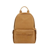 Brunello Cucinelli Brown Calf Leather Bos Taurus Backpack
