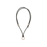 Brunello Cucinelli Brown Calf Leather Bos Taurus Keychain - Keychains