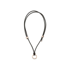 Brunello Cucinelli Brown Calf Leather Bos Taurus Keychain - Keychains