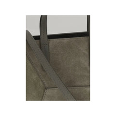 Brunello Cucinelli Brown Calf Leather Bos Taurus Shoulder Bag - Shoulder Bags