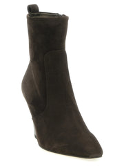 Brunello Cucinelli Brown Calfskin Ankle Boots