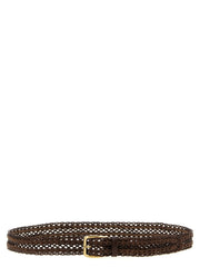 Brunello Cucinelli Brown Calfskin Belt