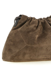 Clutch en veau marron Brunello Cucinelli
