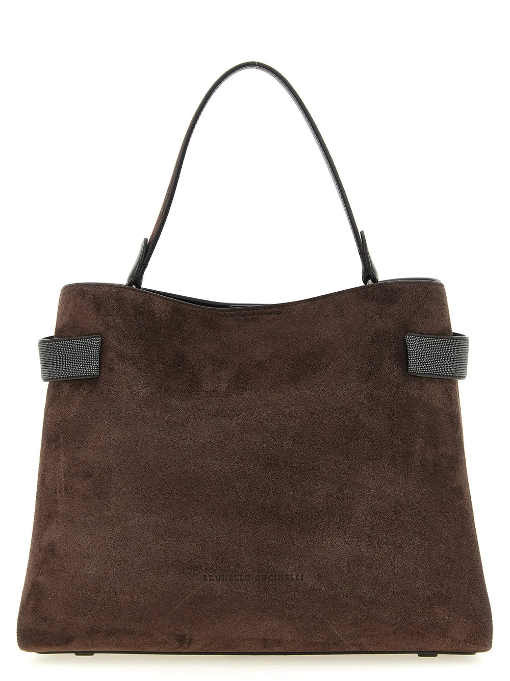 Brunello Cucinelli Braune Kalbsleder-Handtasche